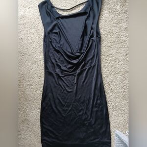Zara Black Mini Bodycon Dress